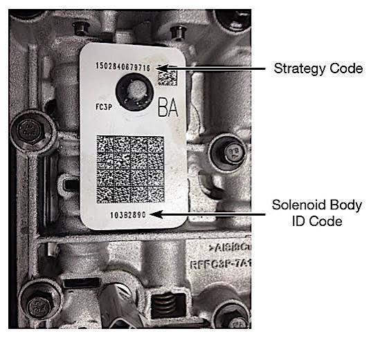 Ford Valve Body Programing